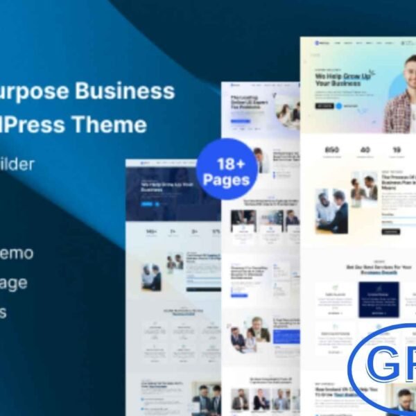 Advisol – Professional Business Consulting WordPress Theme Advisol is a modern and visually appealing WordPress theme designed specifically for business consulting and financial services.