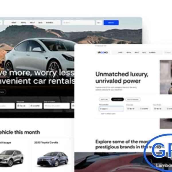 Vrooom – Auto Dealer WordPress Theme
