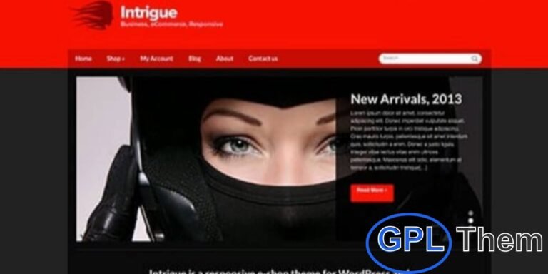 CSSIgniter – Intrigue WordPress Theme