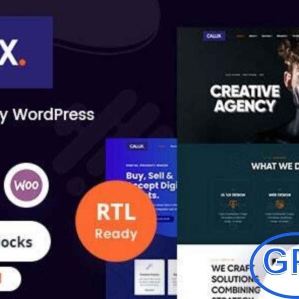 Callix – Creative Agency WordPress Theme + RTL Callix is a modern and responsive WordPress theme designed for creative agencies, marketing firms, consulting businesses, start-ups, IT solutions, and service companies. Its clean and smooth design creates a professional, eye-catching online presence that engages visitors.