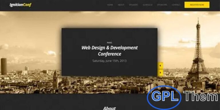 CSSIgniter – IgnitionConf WordPress Theme