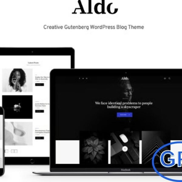 Aldo – Modern Personal Blog WordPress Theme Aldo is a clean, fresh, and modern WordPress theme built with the Gutenberg page builder, ideal for personal blogs and niche websites. Perfect for guest posts, viral content, guides, how-to articles, giveaways, and personal portfolios, Aldo offers a flexible and professional blogging experience. It also suits business blogs, cryptocurrency updates, news portals, and lifestyle or professional writers.