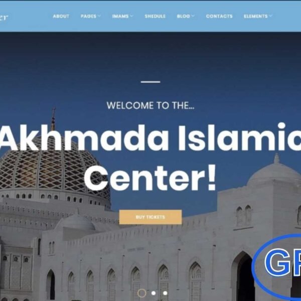 Akhmada – Islamic Center WordPress Theme Akhmada is a modern, SEO-friendly WordPress theme designed specifically for Islamic centers, mosques, and religious organizations. Fully editable and well-documented, it allows you to take complete control of your website’s design using Power Builder and Live Customizer. The drag-and-drop page builder makes it easy to enhance functionality and add dynamic or static elements without touching any code.