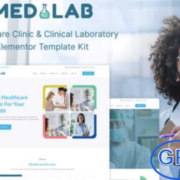 Medilab – Healthcare & Clinical Laboratory Elementor Template Kit Medilab is a modern and professional Elementor Template Kit designed for healthcare clinics, clinical laboratories, hospitals, and other medical businesses. It comes with 12+ pre-designed pages that make it easy to showcase services, facilities, and expertise.