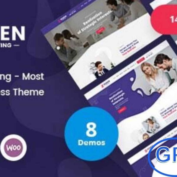 Zemen – Multi-Purpose Consulting Business WordPress Theme + RTL Zemen is a premium WordPress theme designed for training, coaching, consulting, and business websites. Its professional and modern design allows you to create a versatile online presence for corporate firms, coaches, consultants, and business agencies.