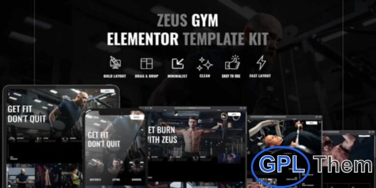 Zeus – Gym & Fitness Elementor Template Kit Zeus is a modern and dynamic Elementor Template Kit designed for gyms, fitness centers, personal trainers, and health clubs. With a fully responsive and professional design, Zeus makes it easy to showcase class schedules, trainer profiles, workout programs, video tutorials, diet plans, and more.