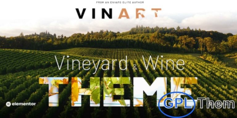 Vinart – Wine WordPress Theme Vinart is a stylish and elegant WordPress theme designed for wineries, vineyards, and wine shops. Its clean and modern design allows you to showcase your wine collection professionally while offering seamless online purchases.