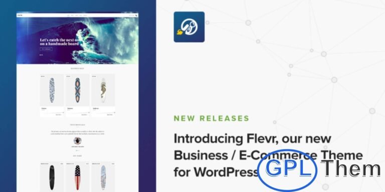 CSSIgniter – Flevr WordPress Theme