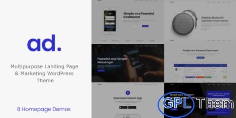 Advent WordPress Theme