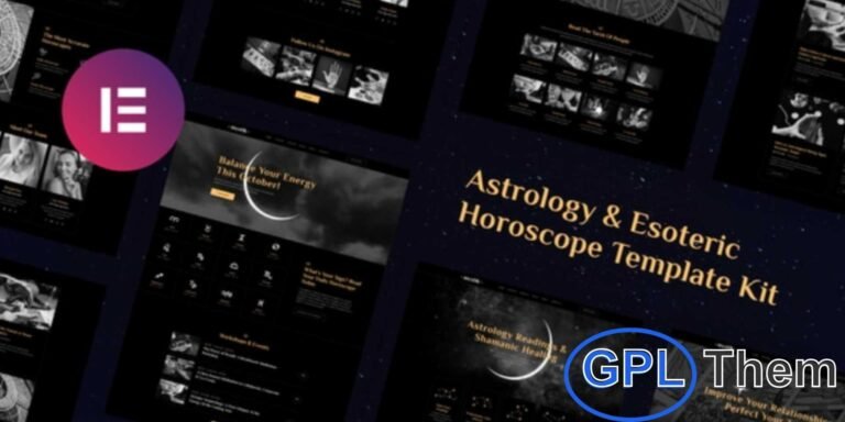 Mystik – Astrology & Horoscope Elementor Template Kit Mystik is a beautifully designed Elementor Template Kit created for astrology, horoscope, numerology, meditation, tarot reading, and other esoteric practices. With stylish pre-built templates, it’s perfect for showcasing spiritual classes, magical workshops, online events, and holistic seminars.