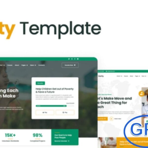 Harity – Fundraising & Charity Elementor Template Kit Harity is a modern Elementor Template Kit designed for charities, NGOs, non-profit organizations, foundations, and fundraising campaigns. Perfect for donation drives, events, and religious initiatives, it offers a thoughtfully crafted design with responsive layouts and all essential features for a successful fundraising website.