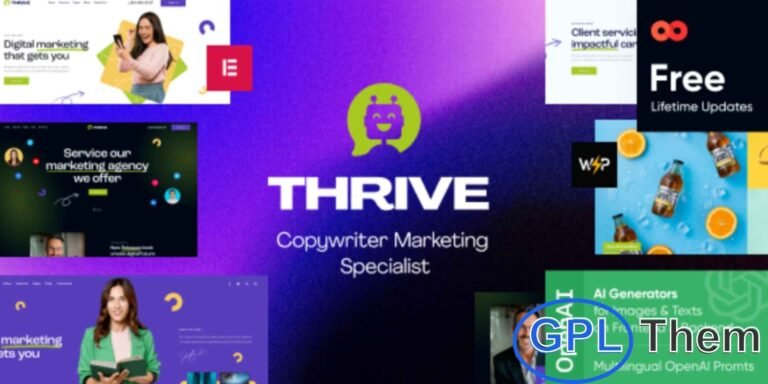 The Thrive Themes Pack is a complete collection of WordPress tools designed to help you build high-converting websites and marketing funnels with ease. Perfect for entrepreneurs, marketers, and business owners, Thrive Themes focuses on boosting leads, sales, and overall website performance.