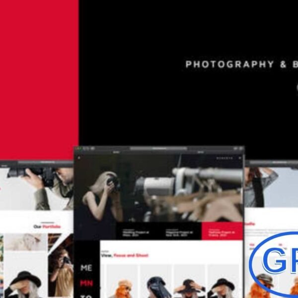 Memento – Photography & Blog Elementor Template Kit Memento is a modern Elementor Template Kit designed for photographers, studios, and creative bloggers. It goes beyond showcasing portfolios by highlighting your services, team, achievements, and studio details in a stylish way.