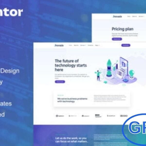 Inovazia – IT Services Elementor Pro Full Site Template Kit Inovazia is a modern Elementor Pro Full Site Template Kit built for IT services, technology companies, and digital agencies.