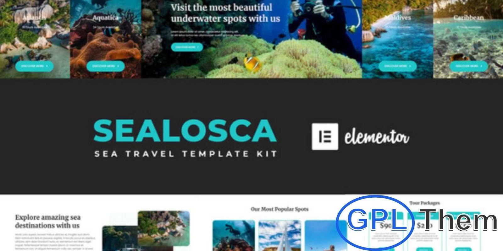 Sealosca – Sea Adventure Travel Template Kit Sealosca – Sea Adventure Travel Elementor Template Kit Sealosca is a modern Elementor Template Kit designed for sea adventure travel and tourism agencies. Perfect for showcasing tours, water sports, cruises, and marine activities, this kit helps you build a professional travel website with ease.
