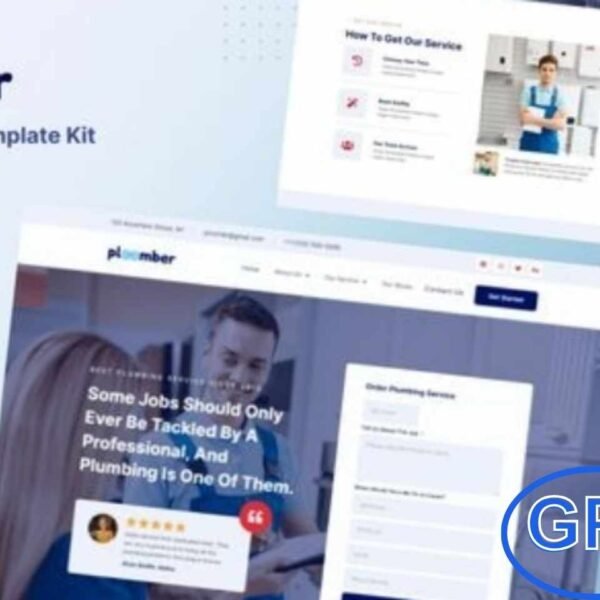 Ploomber – Plumbing Repair Elementor Template Kit Ploomber is a professional Elementor Template Kit crafted for plumbing repair and maintenance service businesses. Designed with industry-focused layouts, it helps you build a modern and effective website that highlights your services, expertise, and reliability.