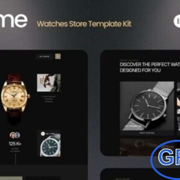 Zonatime – Dark Theme Watch Store Elementor Template Kit Zonatime is a stylish Elementor Template Kit crafted for watch stores and luxury timepiece retailers. With its sleek dark theme, it’s perfect for showcasing premium watches, highlighting their elegance, design, and craftsmanship.