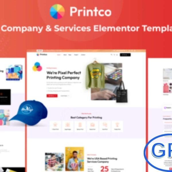 Printco – Printing Company & Services Elementor Template Kit Printco is a professional Elementor Template Kit designed for printing companies, print-on-demand services, and design agencies. With fully responsive layouts, it is ideal for showcasing printing solutions such as business cards, flyers, posters, packaging, and more.