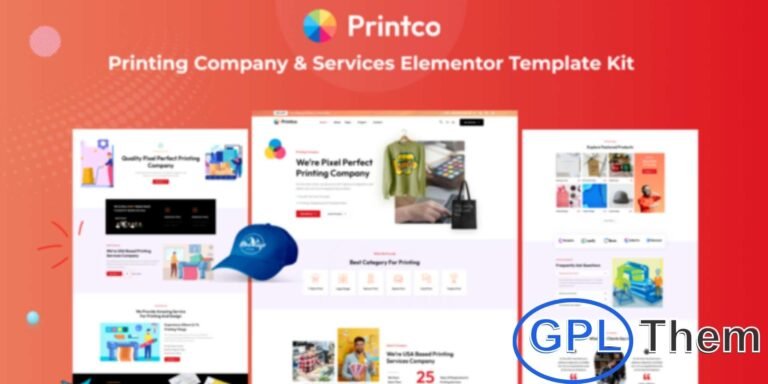 Printco – Printing Company & Services Elementor Template Kit Printco is a professional Elementor Template Kit designed for printing companies, print-on-demand services, and design agencies. With fully responsive layouts, it is ideal for showcasing printing solutions such as business cards, flyers, posters, packaging, and more.