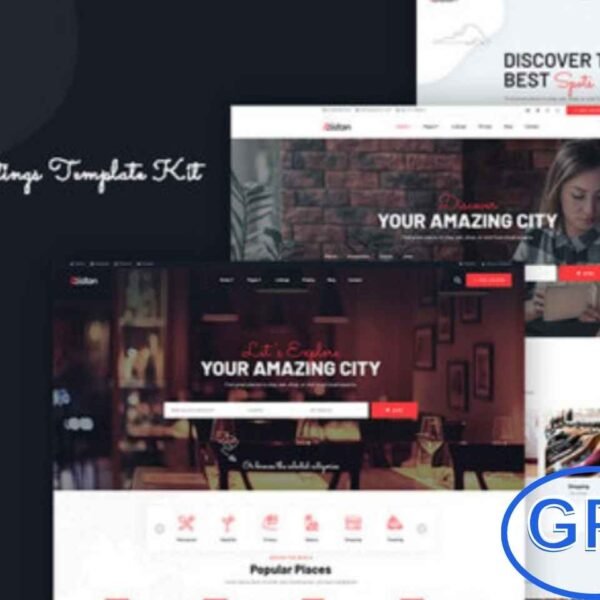 Ziston – Directory & Listings Elementor Template Kit Ziston is a professional Elementor Template Kit built for creating modern business directory and listing websites. Ideal for local and global business directories, online service listings, restaurant and food directories, or any kind of classified listings platform.