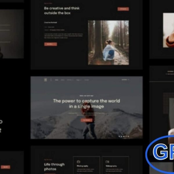 Zenin – Photography & Portfolio Elementor Template Kit Zenin is a modern Elementor Template Kit designed for professional photographers, creative portfolios, and photography showcase websites.