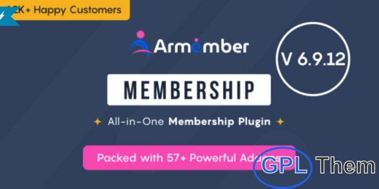 ARMember – Powerful WordPress Membership Plugin ARMember is a complete WordPress membership plugin that gives you everything you need to create and manage subscription-based websites. It’s the all-in-one solution for selling memberships, handling user registrations, and building professional user profiles.