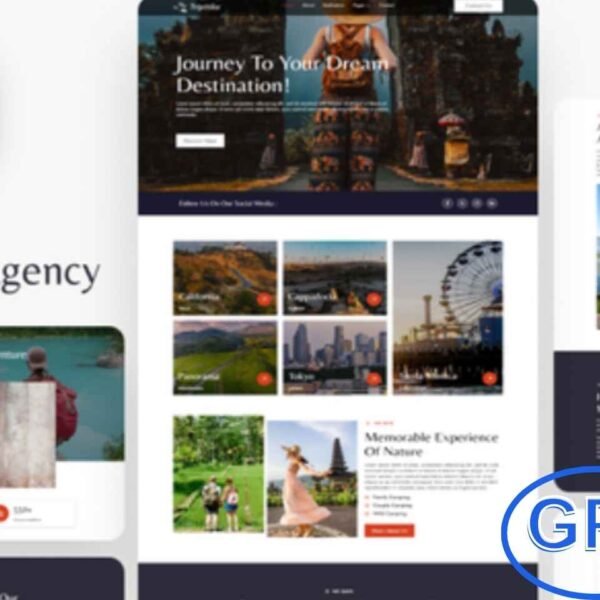 Tripitika – Tourism & Travel Agency Elementor Template Kit Tripitika is a stylish and modern Elementor Template Kit created for travel agencies and tourism businesses. With vibrant layouts and intuitive designs, it’s perfect for showcasing travel packages, destinations, tours, and adventure services.