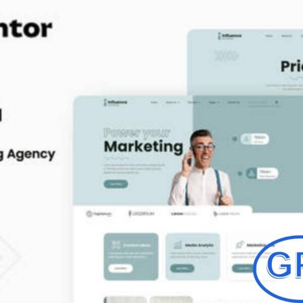 Influenca – Influencer Marketing Agency Elementor Template Kit Influenca is a modern Elementor Template Kit designed for influencer marketing agencies, digital creators, and social media professionals.