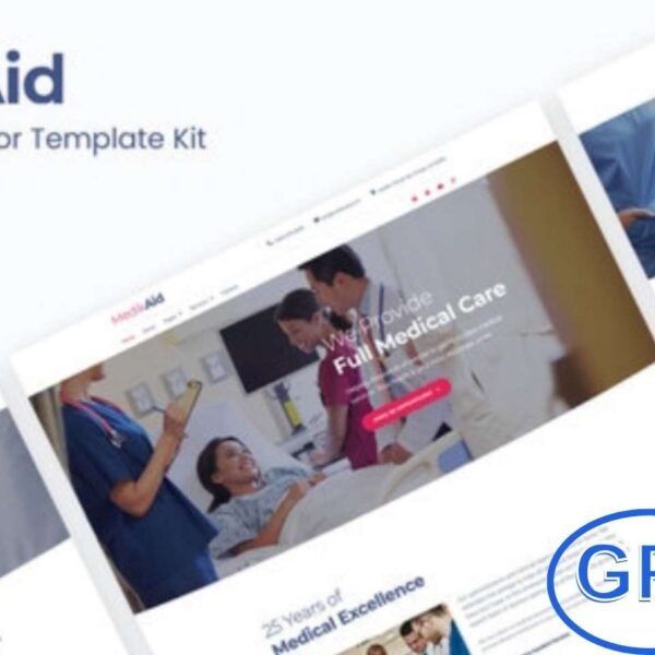 MedikAid – Medical Healthcare Elementor Template Kit MedikAid is a professionally designed Elementor Template Kit ideal for medical and healthcare websites. Perfect for hospitals, clinics, chiropractors, physicians, opticians, dentists, and pharmacies, it includes essential inner pages like Team, Services, and Departments.
