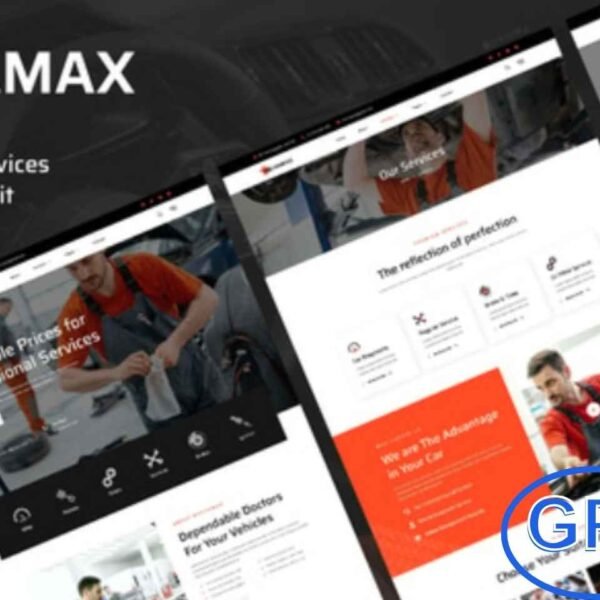 Mechamax – Car Repair & Auto Services Elementor Template Kit Mechamax is a modern Elementor Template Kit designed for car repair shops, automotive services, vehicle maintenance, auto parts stores, and car tuning businesses.