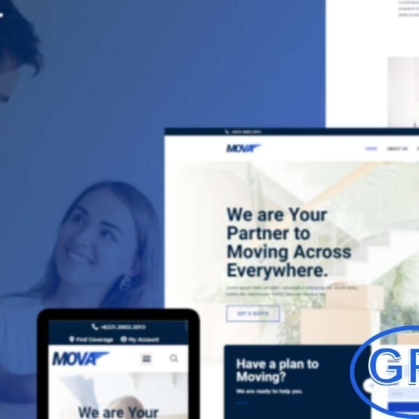 Mova – Moving Company Elementor Template Kit Mova is a modern and stylish Elementor Template Kit designed for moving companies, packing services, and transportation businesses. It features 12 pre-built templates with clean, professional, and visually appealing designs to showcase your services, team, pricing, and customer reviews.