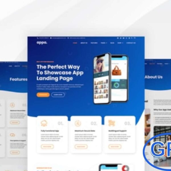 Appa – Mobile App & Startup Elementor Template Kit Appa is a modern and versatile Elementor Template Kit designed specifically for mobile apps, startups, SaaS products, and technology businesses.