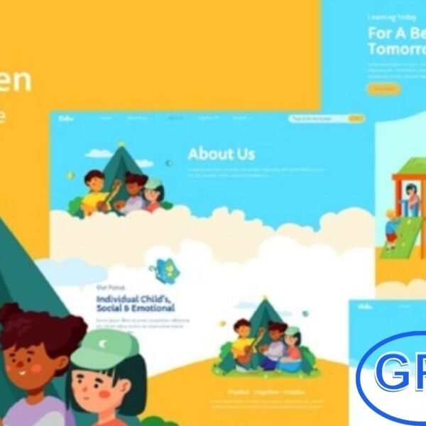 Kidiu Kindergarten – Child Care Elementor Template Kit Kidiu is a creative Elementor Template Kit designed for kindergartens, preschools, and daycare centers. Featuring playful, kid-friendly illustrations and a fully responsive design, Kidiu makes it easy to build an engaging and professional website.