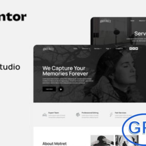Motret – Digital Marketing & Photography Elementor Template Kit Motret is a modern Elementor Template Kit designed for digital marketing agencies, creative studios, and photography businesses. It features a complete set of pages including Home, About Us, Team, Services, Portfolio, Blog, and Contact, all built with clean and professional layouts.