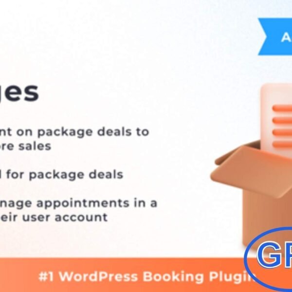 Bookly Plugins Bundle – All Addons for WordPress Bookly Plugins Bundle with all premium addons gives you a complete solution for online booking and appointment scheduling in WordPress. With its fully customizable booking form, you can easily accept appointments, manage staff, and streamline client scheduling.