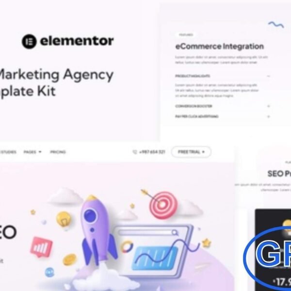 Crawler – SEO & Digital Marketing Agency Elementor Template Kit Crawler is a modern Elementor Template Kit designed for SEO and digital marketing agencies. Ideal for SEO services, search engine marketing, internet marketing, and digital consultancy businesses, it allows you to create a professional website quickly using Elementor Page Builder—no coding required.