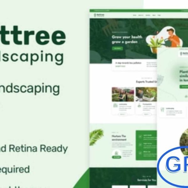 Gettree – Garden & Landscaping Elementor Template Kit Gettree is a modern Elementor Template Kit built for gardening, landscaping, and lawn care service websites. Perfect for showcasing garden design, landscape projects, outdoor decoration, and maintenance services, it features a clean and professional design with a 100% responsive layout.
