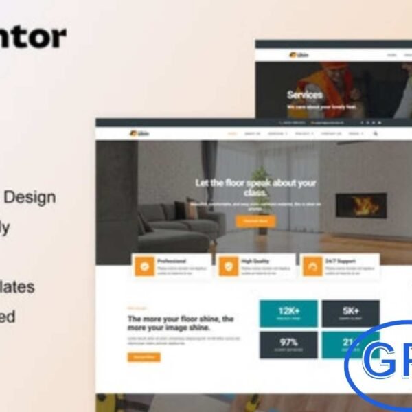 Ubin – Flooring Service Elementor Template Kit Ubin is a modern Elementor Template Kit designed for flooring service businesses. Perfect for companies offering flooring installation, commercial flooring, eco-friendly flooring, pet-friendly flooring, flooring repair, and removal services, this kit includes 12+ professionally crafted templates.