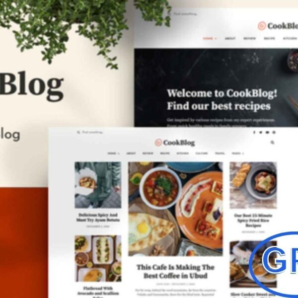 CookBlog – Food & Personal Blog Elementor Template Kit CookBlog is a stylish Elementor Template Kit crafted for food bloggers, recipe websites, and personal or travel blogs. Featuring 15+ beautifully designed templates, it allows you to create a professional WordPress blog quickly and easily—no coding required.