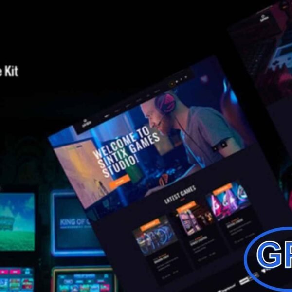 Sintix – Gaming Studio & Esports Elementor Template Kit Sintix is a modern Elementor Template Kit tailored for esports teams, gamers, streamers, gaming tournaments, online gaming platforms, and game studios.