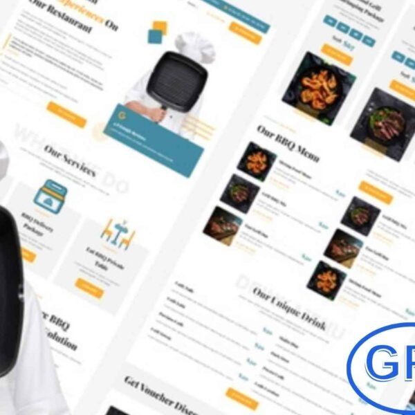 Bipang – BBQ & Grill Restaurant Elementor Template Kit Bipang is a modern Elementor Template Kit designed for BBQ restaurants, grill houses, and food businesses. Built for Elementor Pro, it features clean, professional layouts that work seamlessly with most themes and are fully optimized for the free Hello Elementor theme.