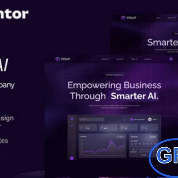 VirtuAI – AI SaaS & Digital Company Elementor Template Kit VirtuAI is a modern Elementor Template Kit designed for AI SaaS platforms, digital businesses, and tech companies looking to establish a strong online presence. Perfect for startups, software enterprises, and cloud service providers, this kit offers a sleek design optimized for speed, performance, and full responsiveness.