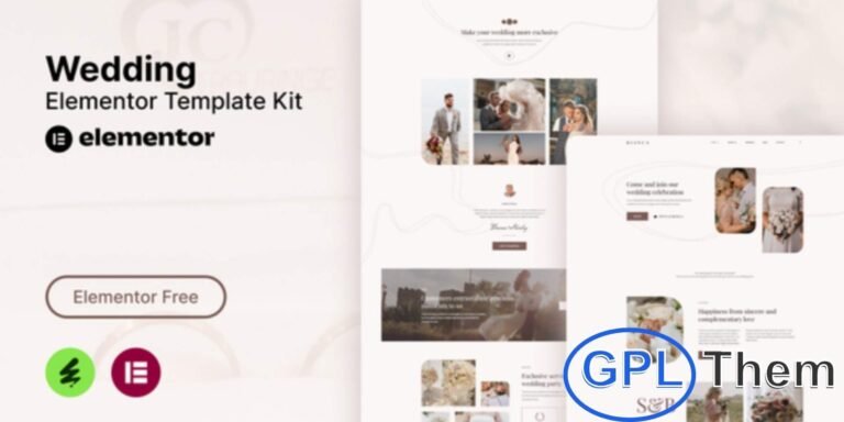 Bianca – Wedding Elementor Template Kit Bianca is a beautiful and modern Elementor Template Kit designed for weddings, wedding planners, and event organizers. Fully responsive and easily customizable, this kit is perfect for showcasing wedding services, event planning packages, invitations, RSVPs, and team portfolios.