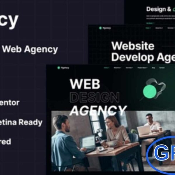 Ygency – Creative Web Agency Elementor Template Kit