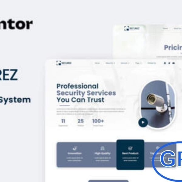 Securez – CCTV & Security System Elementor Template Kit Securez is a professional Elementor Template Kit designed for CCTV, security system providers, surveillance companies, and home or business security services.