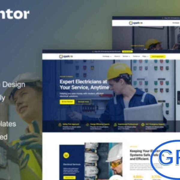 Sparkon – Electrical Installation & Maintenance Service Elementor Pro Template Kit Sparkon is a professional Elementor Pro Template Kit designed for electrical installation and maintenance service websites. Perfect for electricians, repair services, and electrical contractors, it includes 12+ pre-built templates with a clean, modern design.
