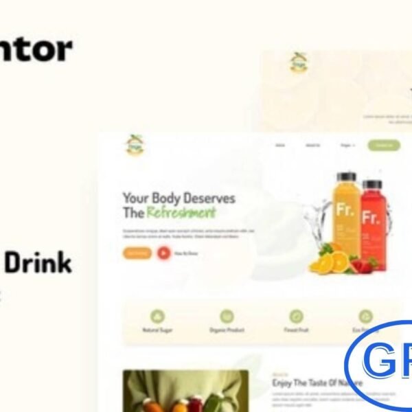 Fruju – Juice Bar & Drink Brand Elementor Template Kit Fruju is a stylish Elementor Template Kit designed for juice bars, smoothie shops, beverage brands, and drink-focused businesses.