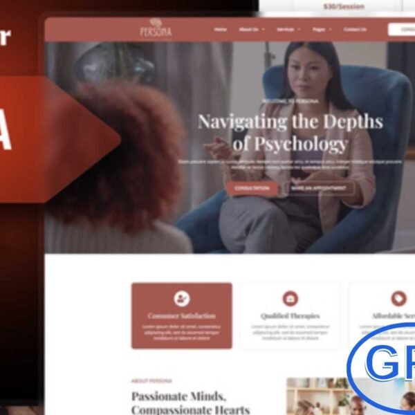 Persona – Psychology & Counseling Elementor Template Kit Persona is a professional Elementor Template Kit built for psychology, counseling, and therapy websites. Perfect for psychologists, psychiatrists, mental health clinics, and counseling services, this kit includes beautifully designed templates to showcase your expertise and services effectively.