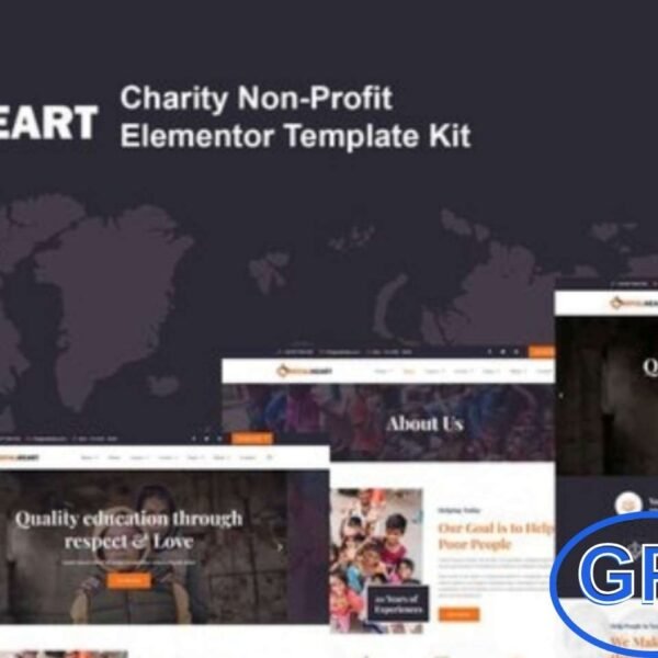 RoyalHeart – Nonprofit Charity Elementor Template Kit RoyalHeart is a professional Elementor Template Kit designed for creating modern and functional websites for charity, nonprofit, and fundraising organizations. It is perfectly suited for NGOs, crowdfunding projects, welfare foundations, donation campaigns, and charity hubs.