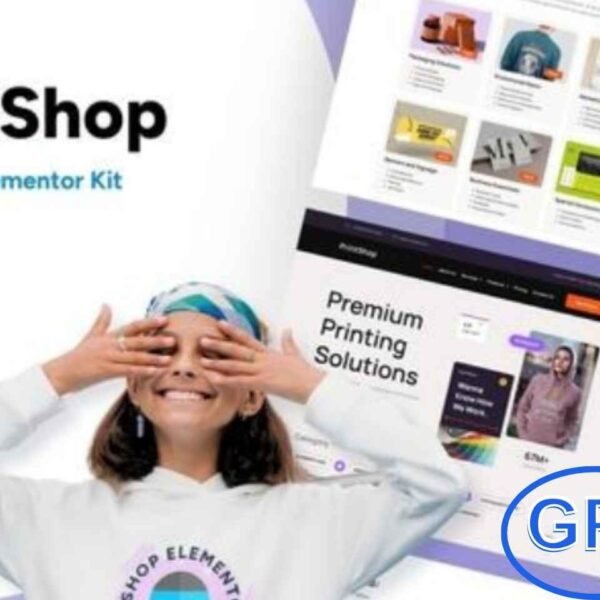 Printshop – Printing Business Elementor Template Kit Printshop is a modern Elementor Template Kit designed for printing businesses, graphic designers, and creative entrepreneurs.